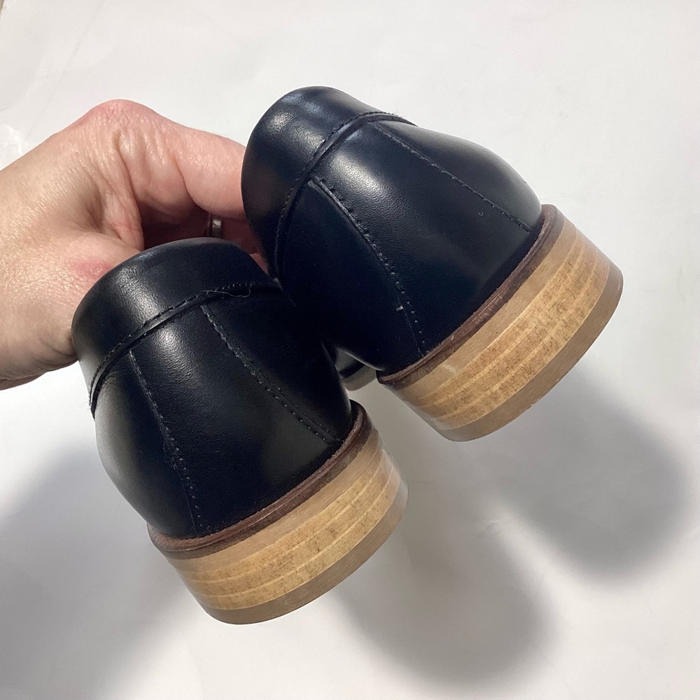 Everlane The Modern Loafer Black Leather Sz 6 - Picture 7 of 15